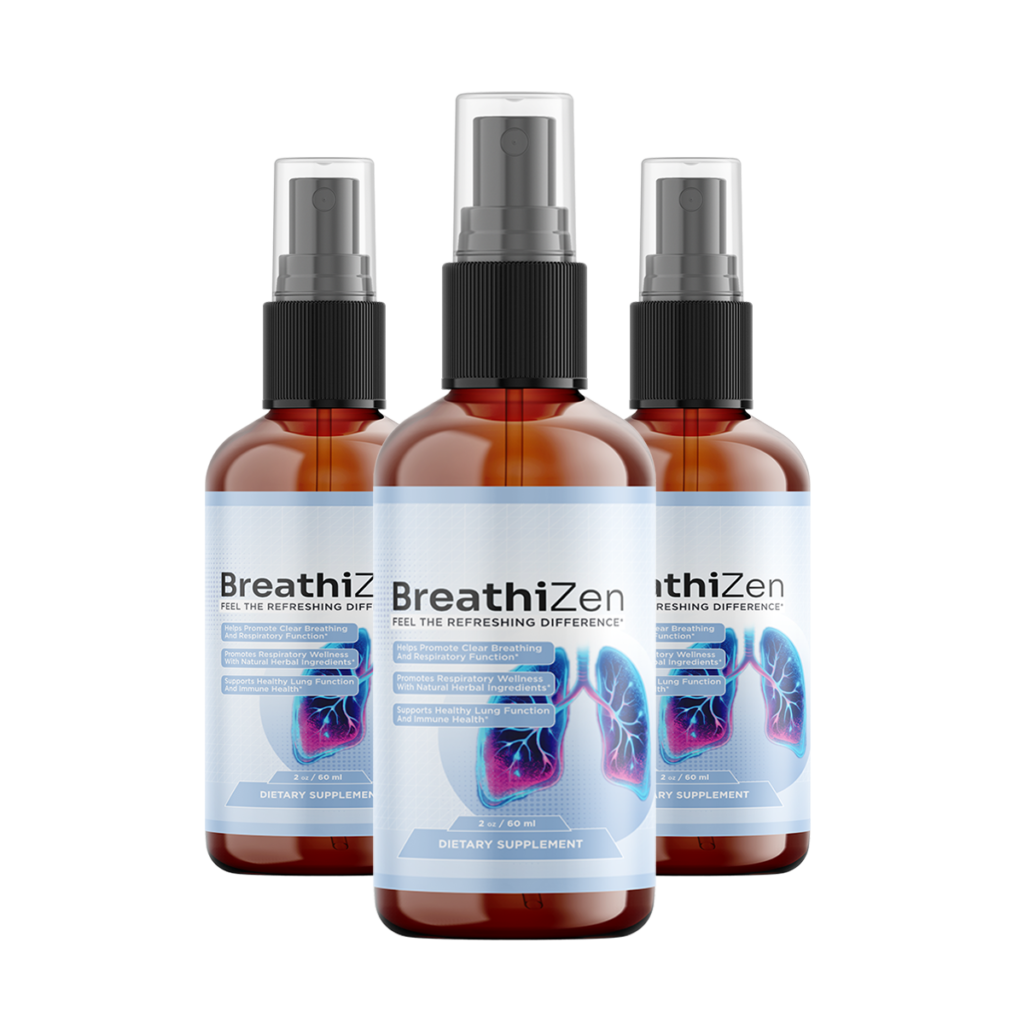 Three BreathiZen bottles